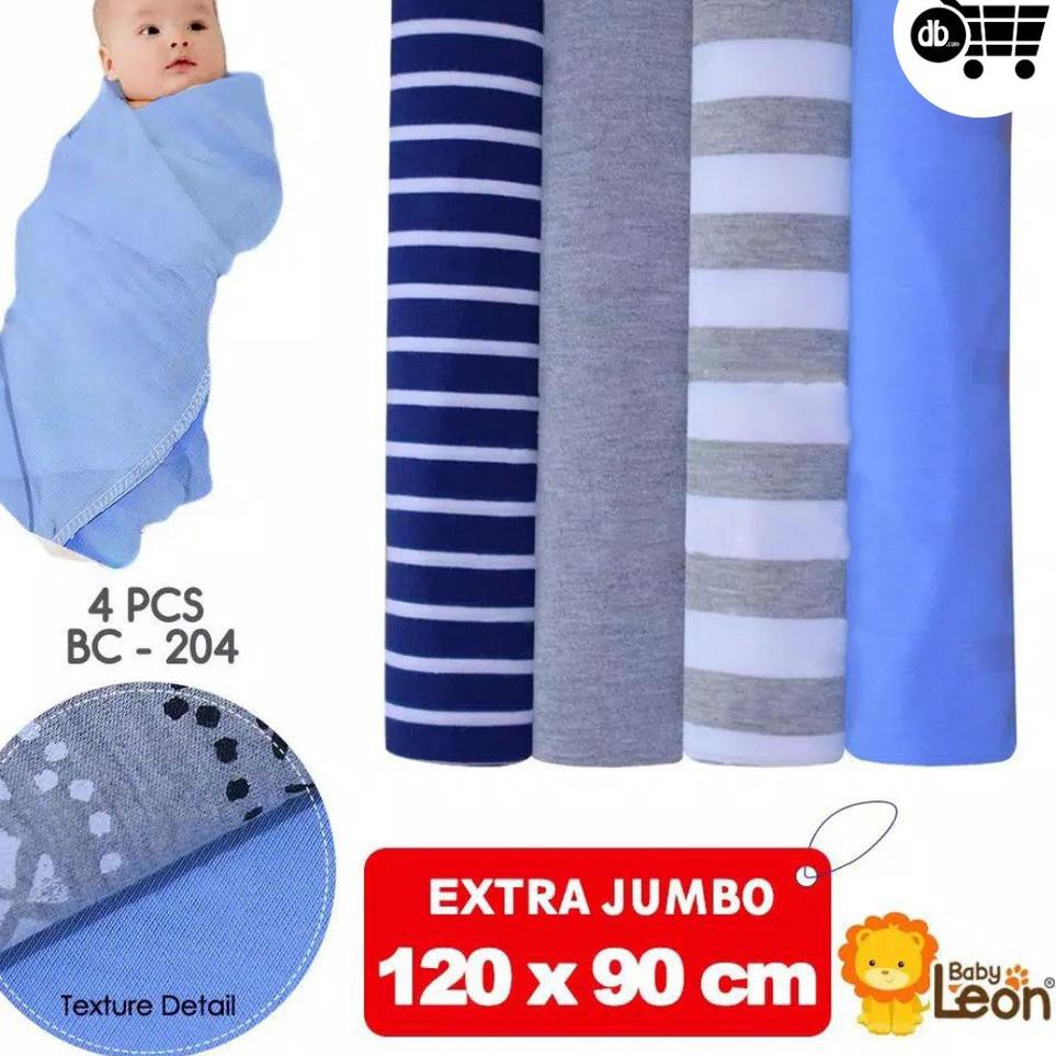 Jual ☛ Favorit STORE - Kain Bedong Bayi Jumbo Lembut BC-204 1 Set Isi 4 pcs  Indonesia|Shopee Indonesia