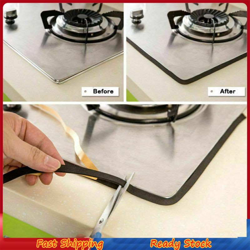 Tape Segel Celah Jendela Wastafel Kompor Gas Tahan Air Dengan Perekat Untuk  Dapur | Shopee Indonesia
