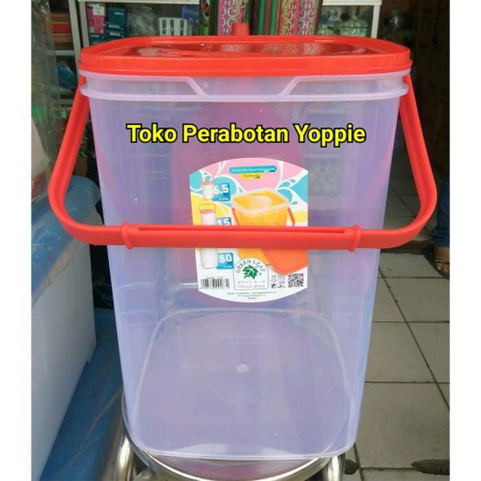 Jual Aquarium Es Buah 30 liter / Aquarium Es Kelapa Plastik 30 liter /  Indonesia|Shopee Indonesia
