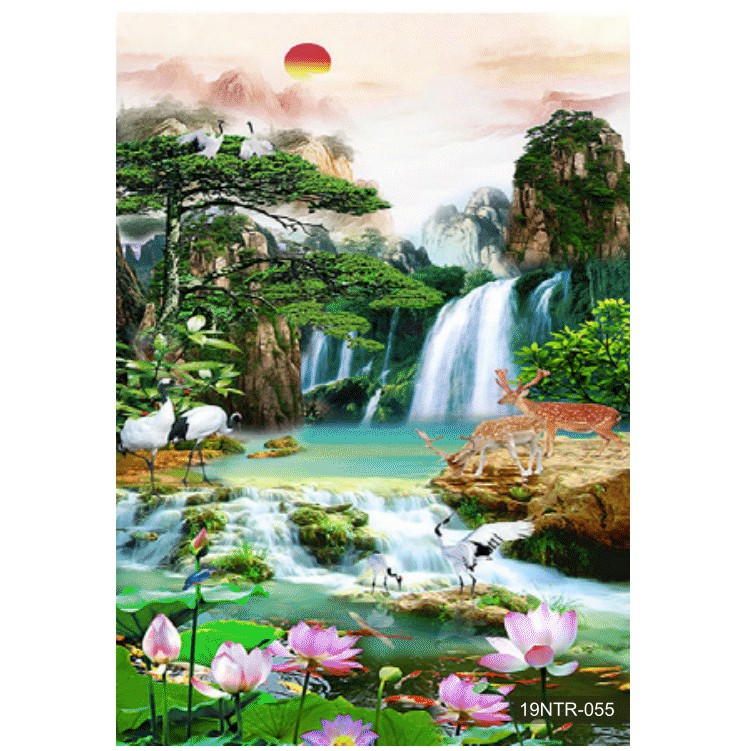 Jual Baru! Dekorasi Wallpaper Dinding Custom Gambar Pemandangan Alam 3D - Air Terjun 06 Indonesia|Shopee Indonesia 751_X_751_jpg