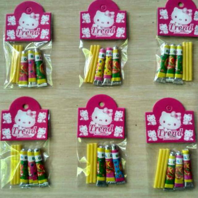 Balon Tiup Isi 3 pcs Mainan Jadul Balon Tiup / Telembungan | Shopee  Indonesia