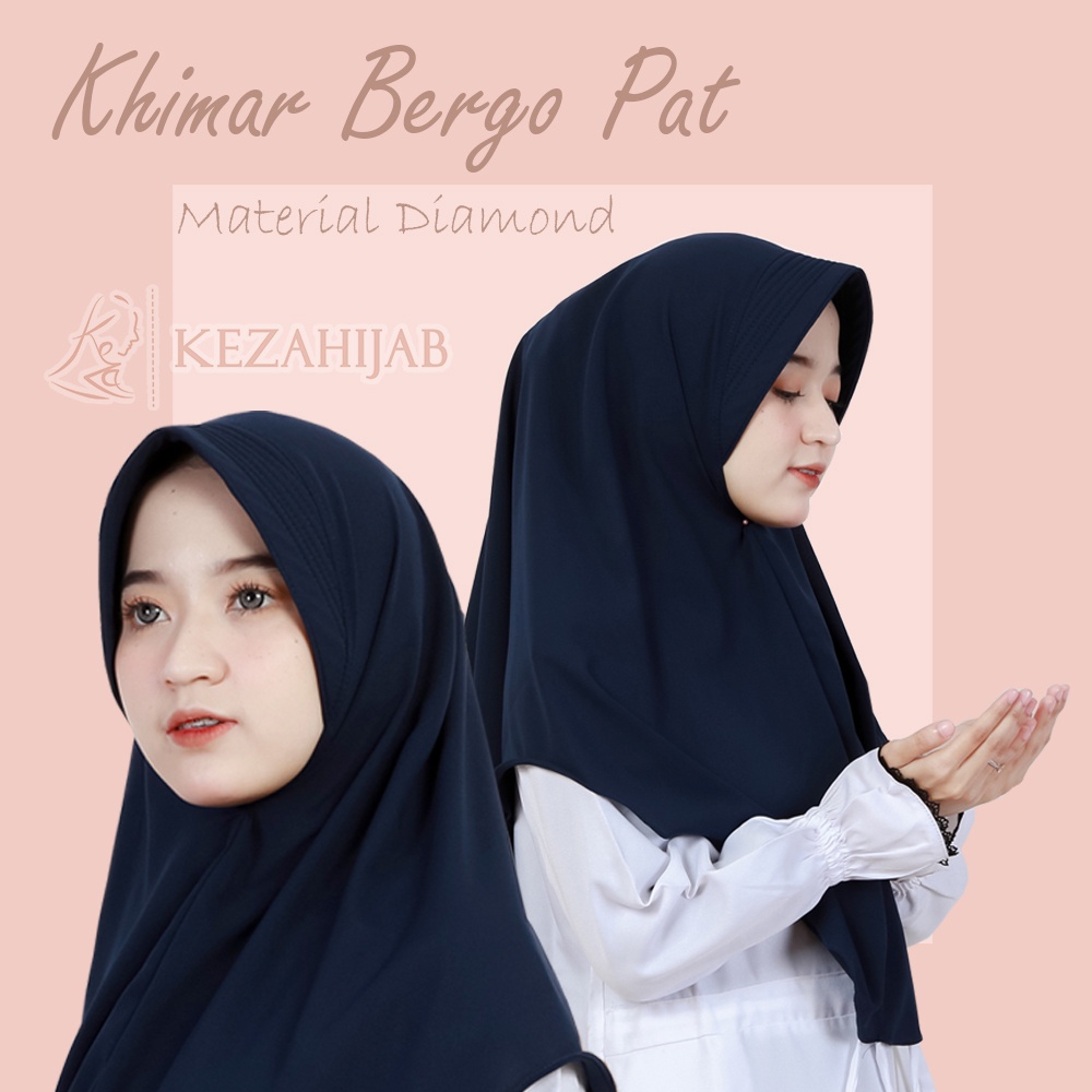 Hijab Bergo Pat Antem/Bergo Pat Antem Diamond | Shopee Indonesia