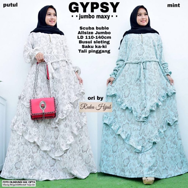 Tips Cantik Memakai Hijab Gypsy