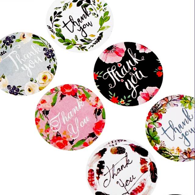 Jual Ready Stiker Label Thank You Ucapan Terima Kasih Tanpa Po Sticker Thanks Stiker Tempel Murah Olshop Indonesia|Shopee Indonesia 640_X_640_jpg
