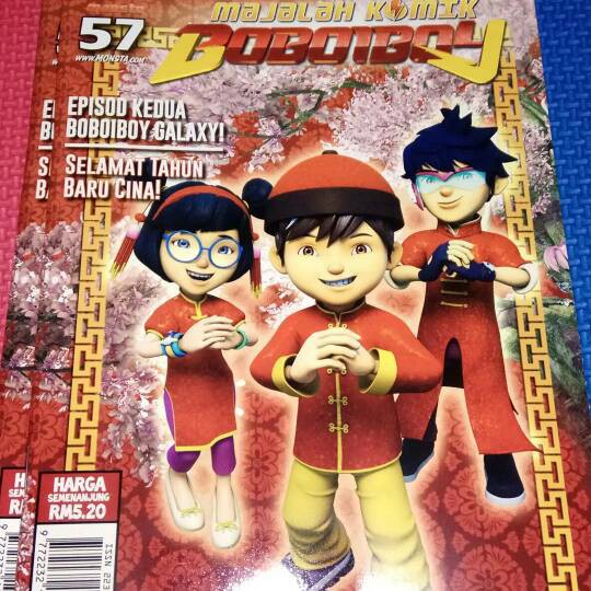 Majalah Komik Boboiboy | Shopee Indonesia