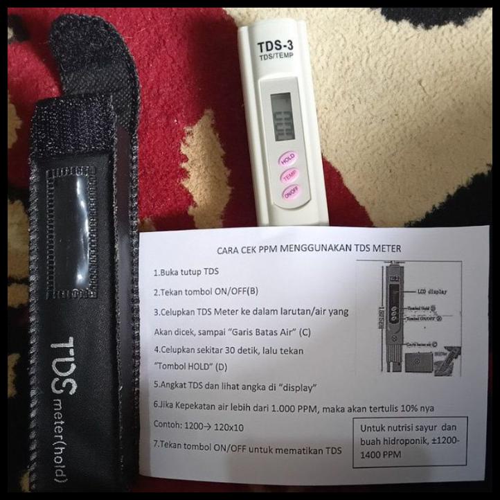 Harga Tds Meter Hidroponik Siap Pakai Terbaru September 2021 | BigGo  Indonesia
