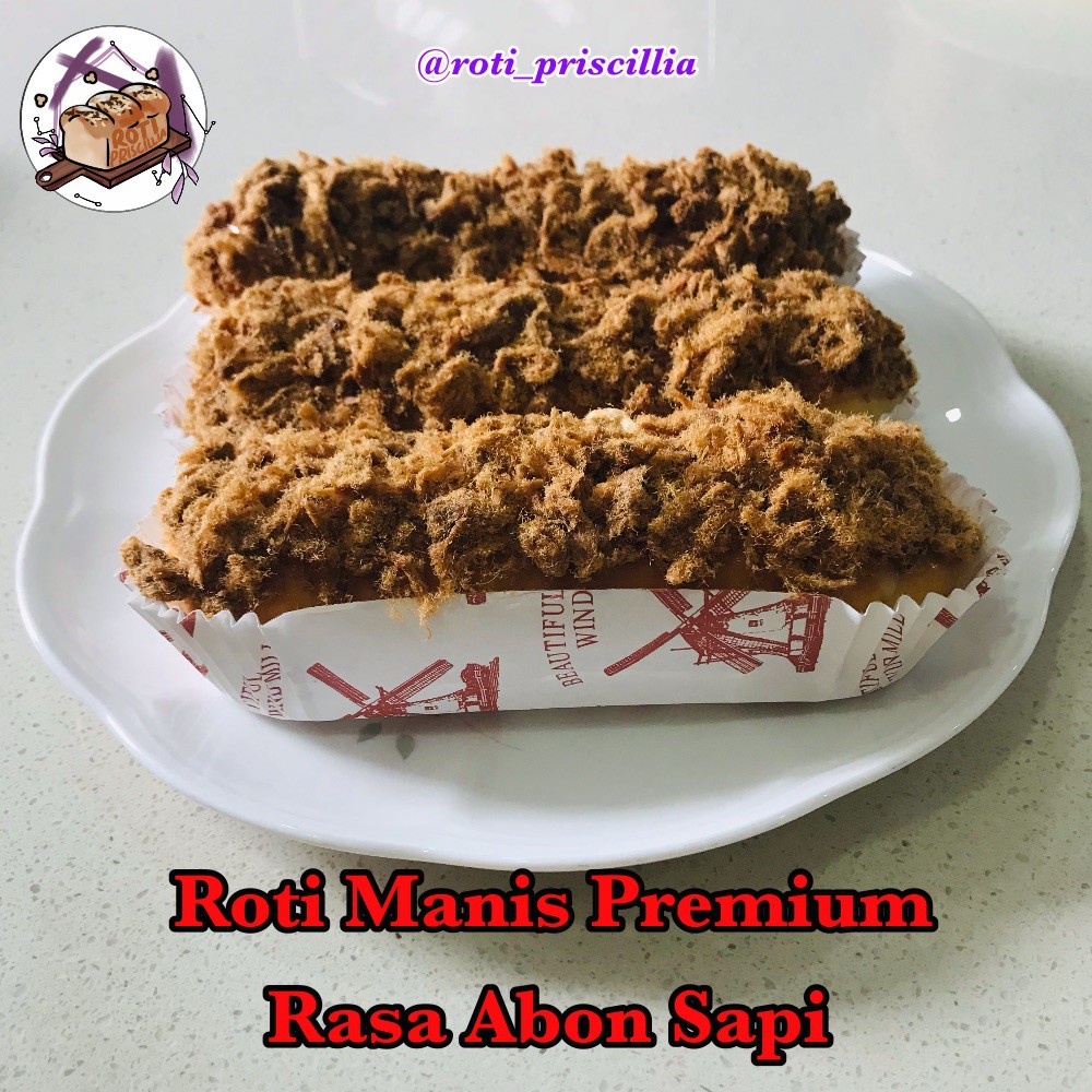 Jual Roti Manis Premium Varian Rasa Abon Sapi Indonesia|Shopee Indonesia
