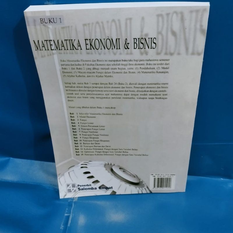 MATEMATIKA EKONOMI DAN BISNIS BUKU 1 | Shopee Indonesia