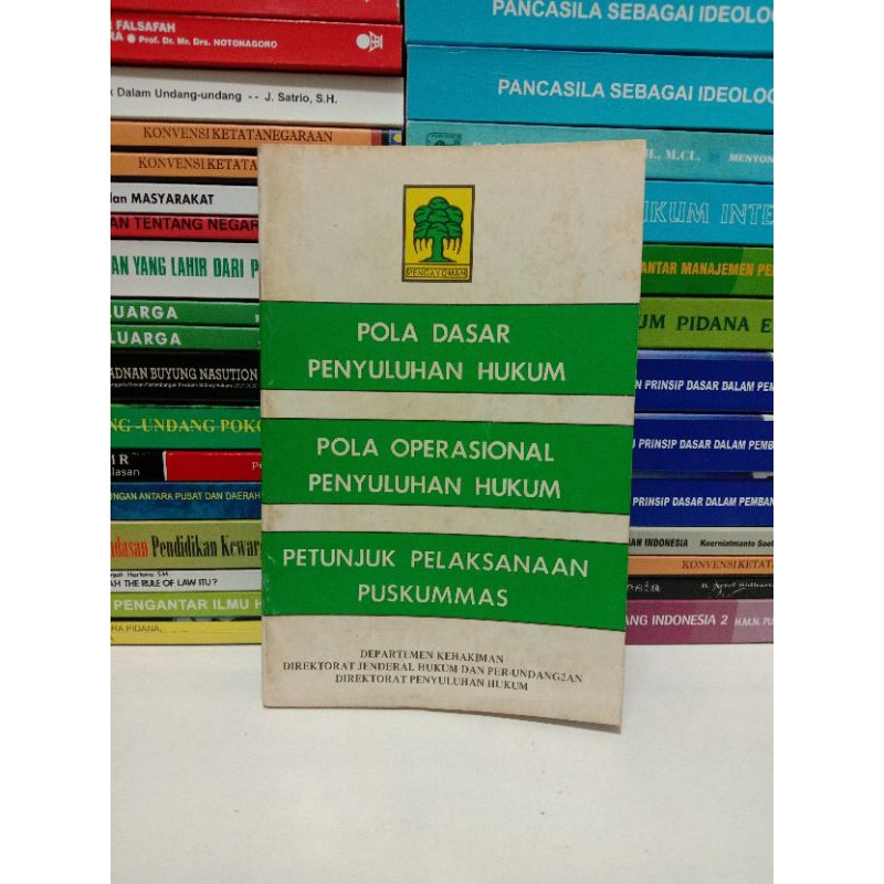 Jual POLA DASAR PENYULUHAN HUKUM Indonesia|Shopee Indonesia