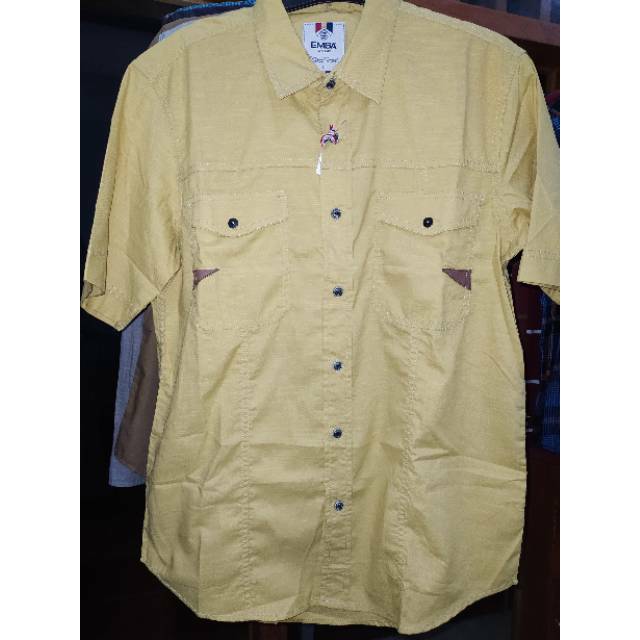 Kemeja pria branded original emba | Shopee Indonesia