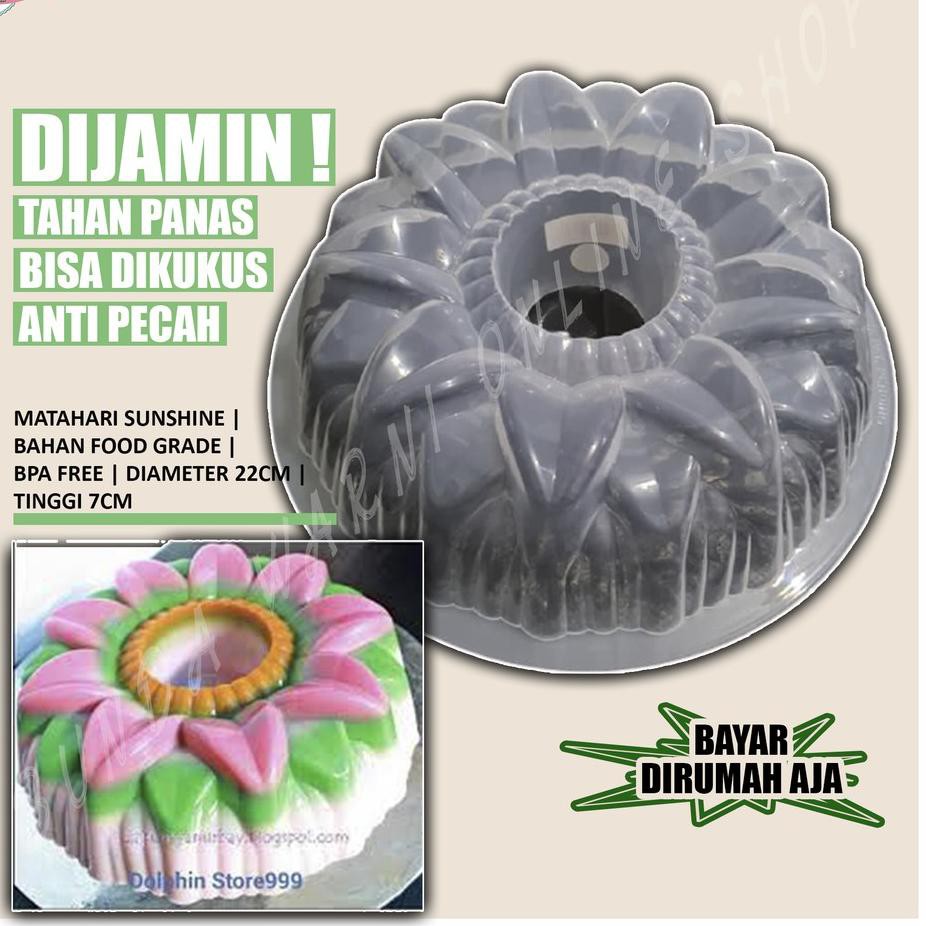 ❗Murah.ID✔️ - Loyang Tempat Cetakan Puding Agar Kue Bolu Kukus Jelly Plastik  Karakter Bunga Unik Tah | Shopee Indonesia
