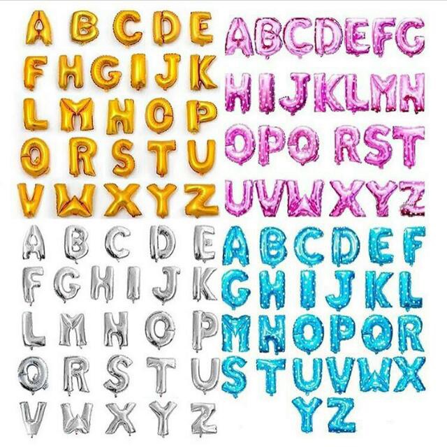 balon huruf Harga Terbaik - Souvenir &amp; Pesta Oktober 2021 | Shopee Indonesia
