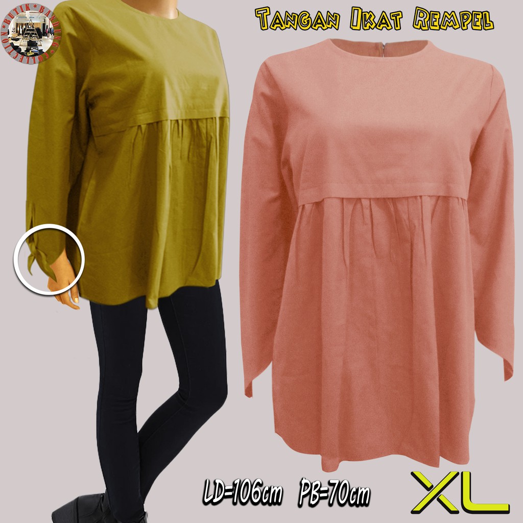 30 Model Baju Atasan Rempel  Fashion Modern dan Terbaru 