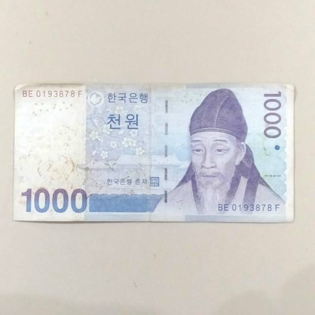 Uang kuno Korea 1000 won tahun 1501-1570 | Shopee Indonesia