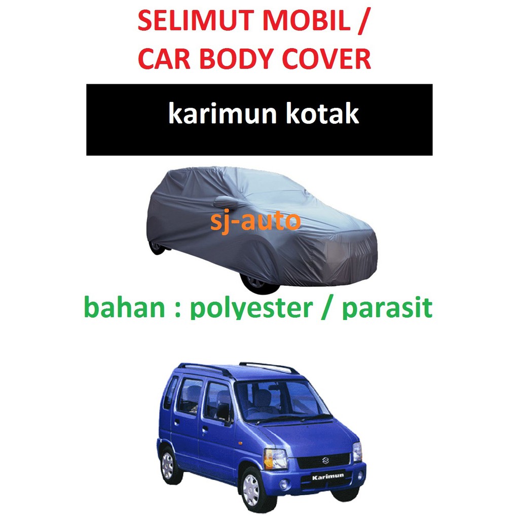 Jual Body Cover Karimun Kotak Selimut Mobil Karimun Kotak Indonesia|Shopee  Indonesia