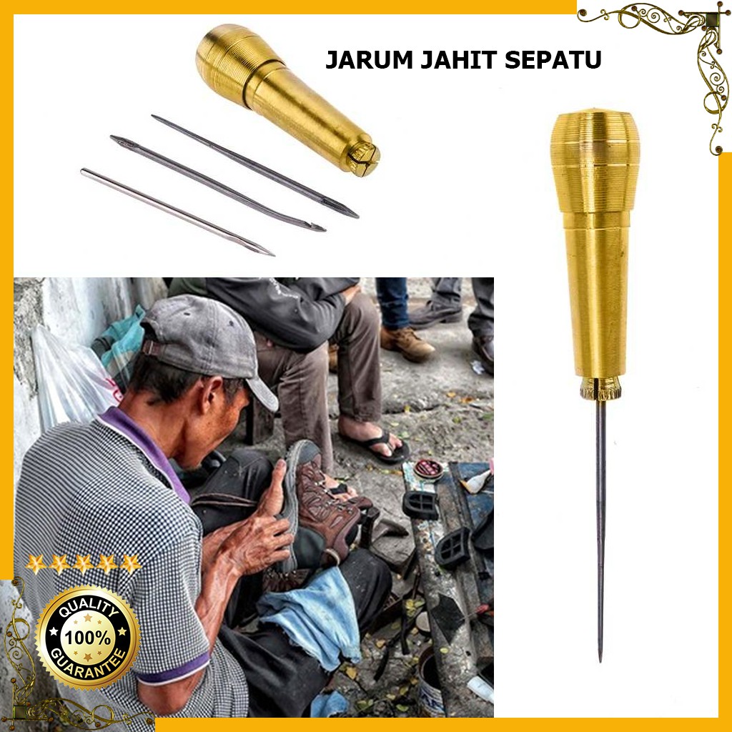 alat jahit sepatu - jarum jahit sol sepatu rusak | Shopee Indonesia