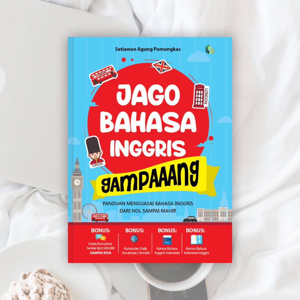 Buku Bahasa Inggris - Jago Bahasa Inggris Gampaaang; Bisa Bahasa Inggris  dari Nol Sampai Mahir | Shopee Indonesia