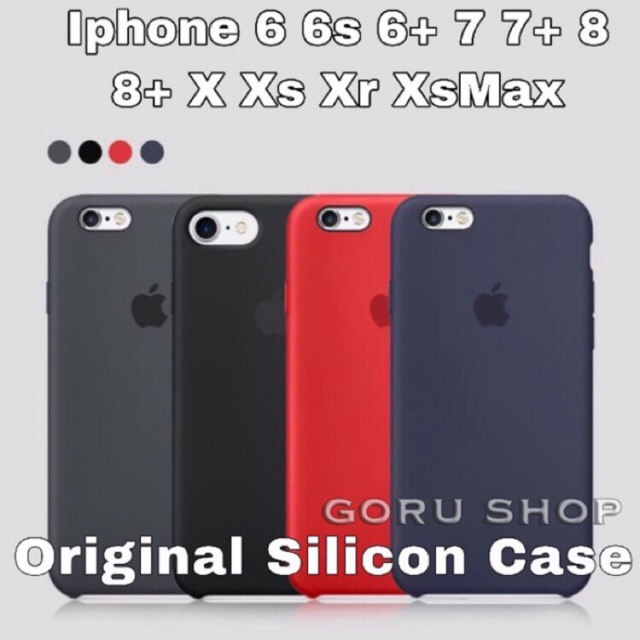 Case silicon apple iphone 6 6s + 7 8 plus X Xs Xr Xs Max 11 11pro 11promax  hard soft casing | Shopee Indonesia