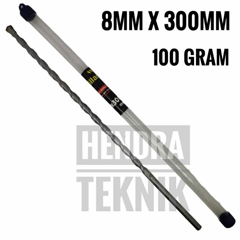 BOR BETON PANJANG 8MM X 300MM MATA BOR TEMBOK 30CM BIJI BOR COR MURAH |  Shopee Indonesia