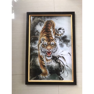 Jual Lukisan Hiasan Dinding Print Gambar Harimau Berkualitas Indonesia|Shopee Indonesia 320_X_320_jpg