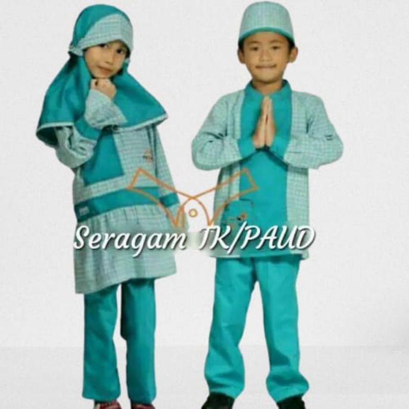 Jual SERAGAM TK PAUD KOTAK KOTAK | PO Indonesia|Shopee Indonesia