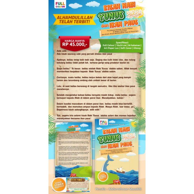 Kisah Nabi Yunus &lsquo;alaihissalam dan Ikan Paus | Shopee Indonesia