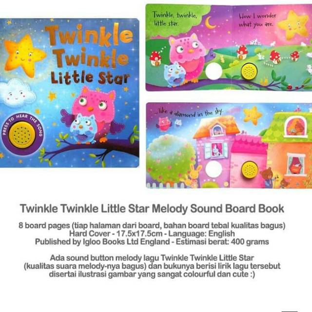 Buku import anak twinkle twinkle little star | Shopee Indonesia