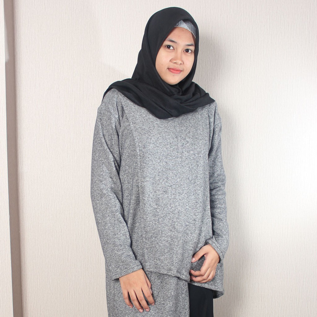 Atasan Kia Tunik - Dark Grey (Abu Tua) Kaos Polos Warna Abu Abu Modern  Fashion Dekaoz Kesayangan | Shopee Indonesia