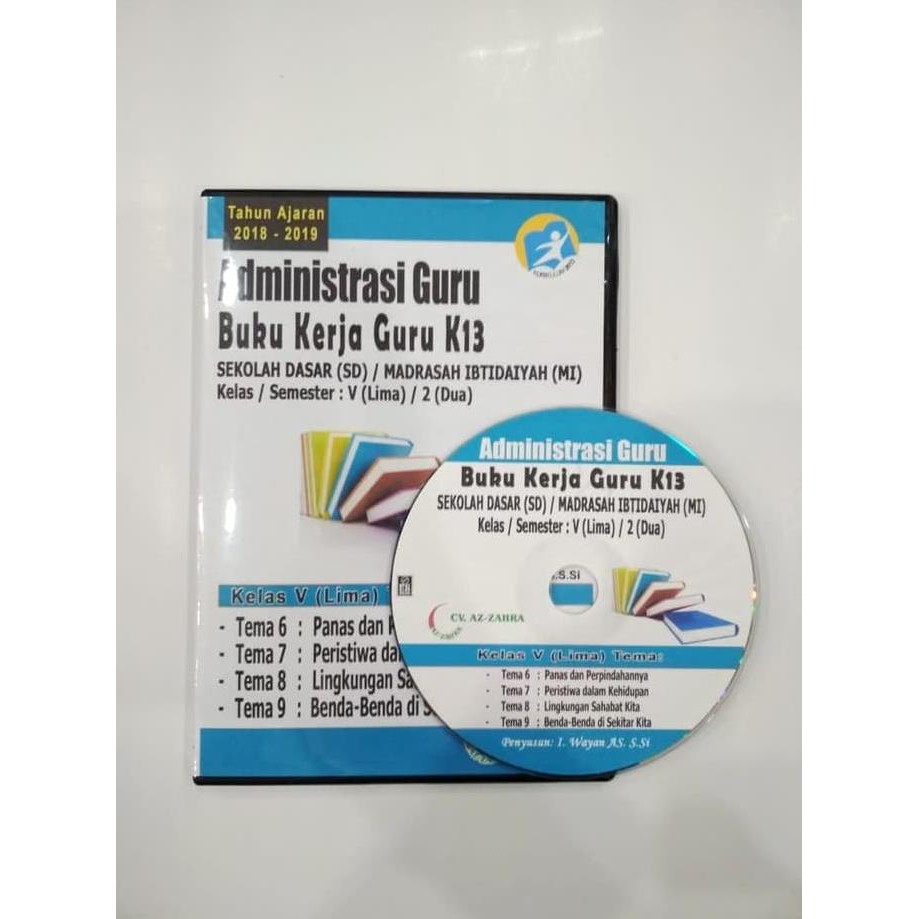 Jual Cd Rpp Silabus Adm Guru Sd Mi Kelas 5 Semester 2 K13 Ta 2019 / 2020  Indonesia|Shopee Indonesia