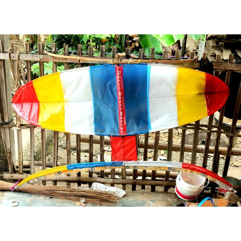 140cm Layangan besar Koang gapangan Daplangan Calung Rangka plus Sendaren  kites celupuk bapangan | Shopee Indonesia