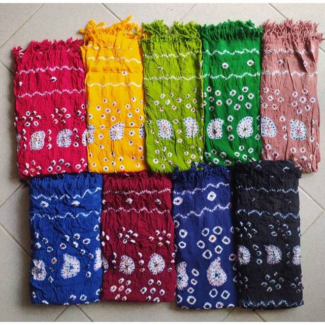 Selendang Remong Jumputan Asli | Shopee Indonesia