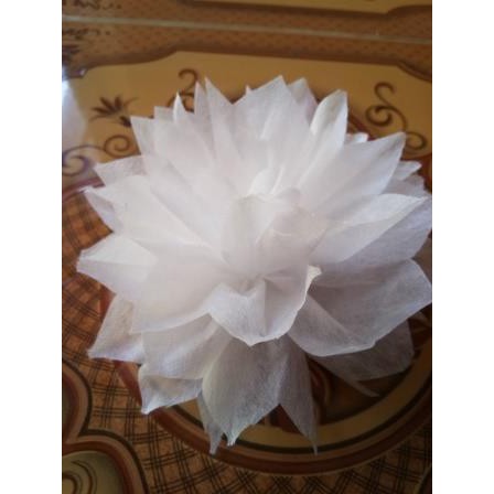 BUNGA KAIN TISU / BUNGA POMPOM | Shopee Indonesia