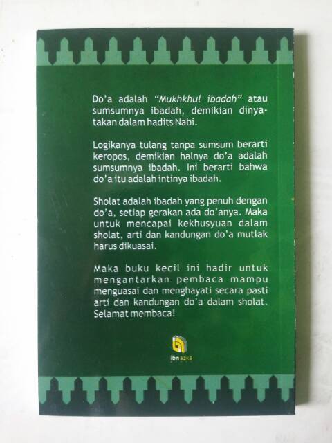 Kumpulan Do&rsquo;a-Do&rsquo;a Shalat_Karya KH. Aceng Zakaria | Shopee Indonesia