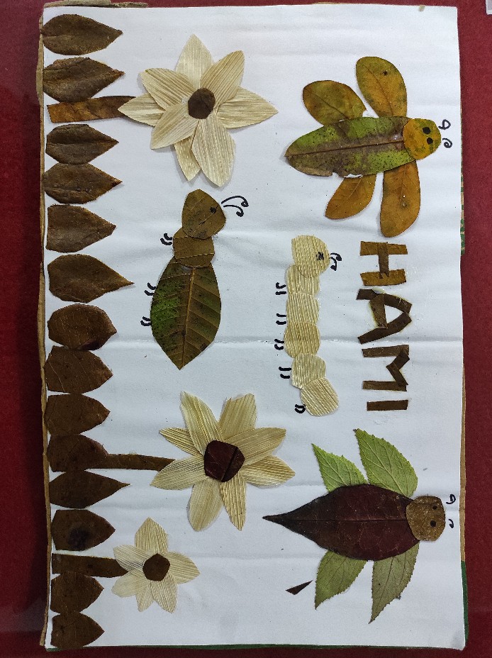 Kolase Hewan dan Bunga Dari Daun Kering | Shopee Indonesia