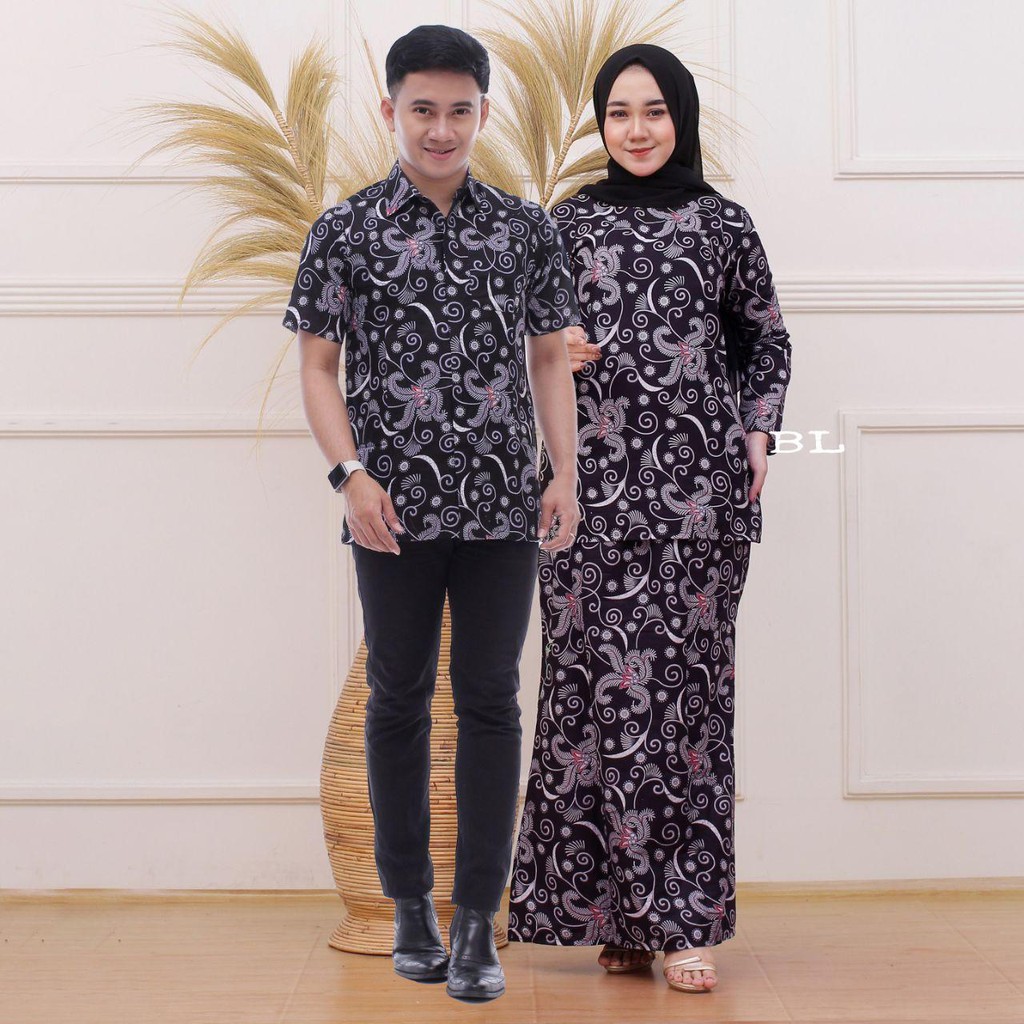 Jual Couple Sarimbit Hem Batik RnB Baju Kurung Seragam Guru Pengajar Set  Katun Prima Halus Matilda #1 Indonesia|Shopee Indonesia