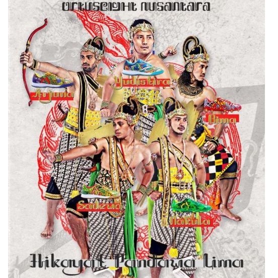 SEPATU ORTUSEIGHT PANDAWA LIMA (BIMA - ARJUNA - NAKULA - SADEWA -  YUDHISTIRA) (100% ORIGINAL) | Shopee Indonesia