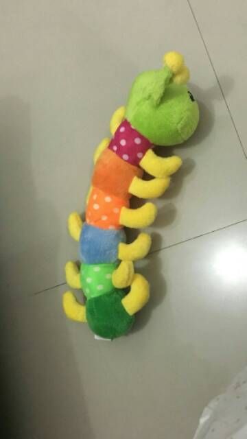 Moms ada Boneka Ulil Ulil ulat caterpillar ulat teh pucuk warna lucu ukuran  S ( Kecil) | Shopee Indonesia