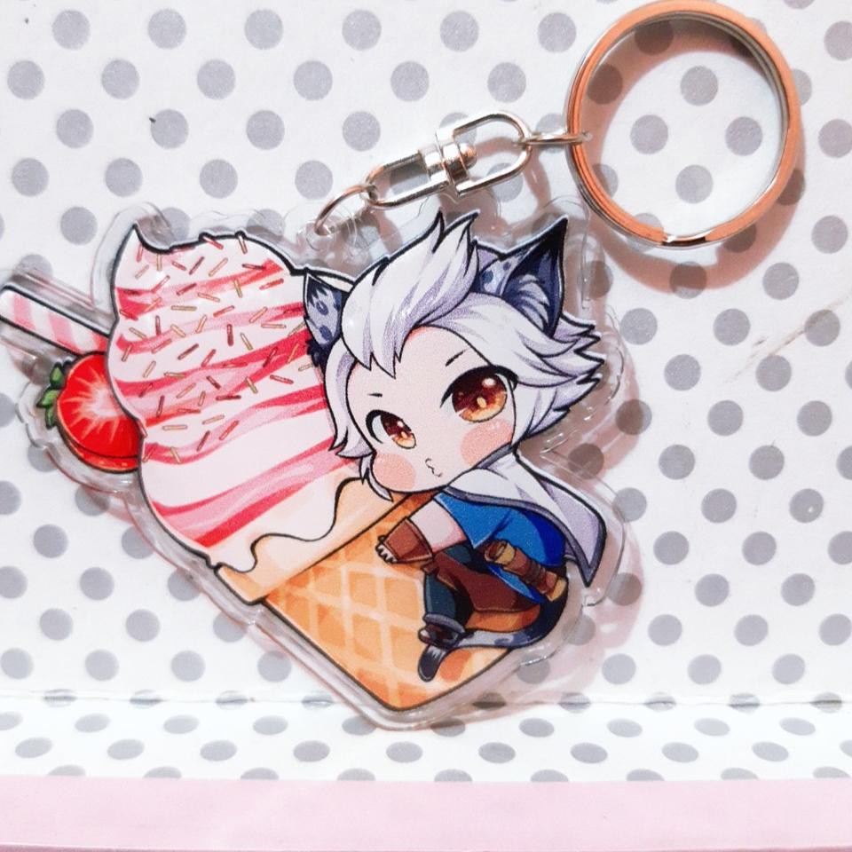 TERLARIS Gantungan Kunci Mobile Legends| Ice Cream Harith MLBB ..,.. |  Shopee Indonesia