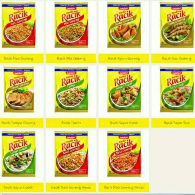 Bumbu Racik Nasi Goreng Extra Pedas Ayam Goreng Ikan Goreng Sayur Asem Sop  Lodeh Tumis Mie Tempe | Shopee Indonesia