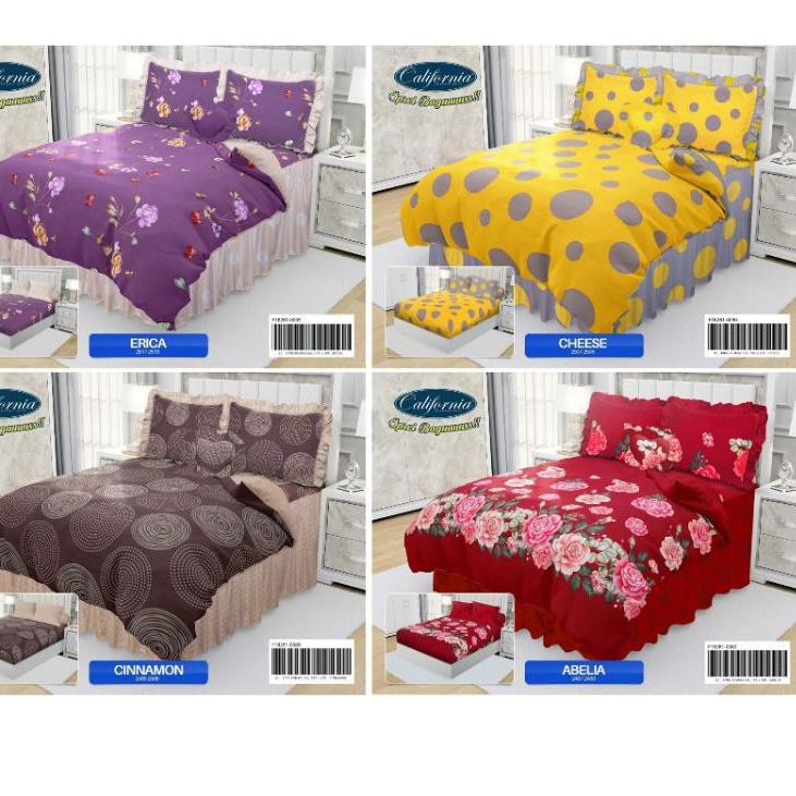 Sekarang Keren Sprei California NEW Part 3 ( King size ) | Shopee Indonesia