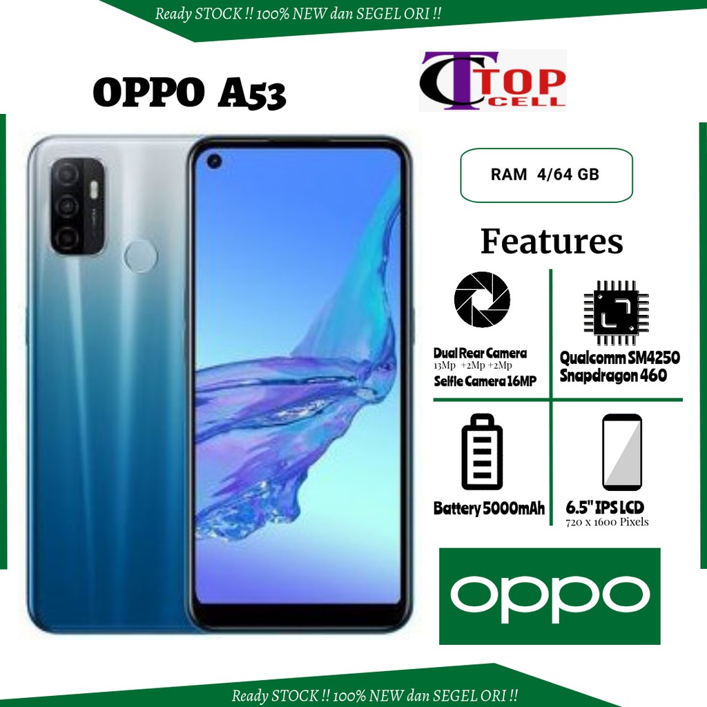 Spesifikasi Lengkap OPPO A53 RAM 4: Perangkat Canggih untuk Kebutuhan Harian