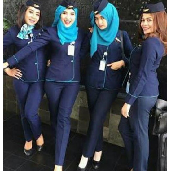 Jual HKV BAJU PRAMUGARI ANAK HIJAB/KOSTUM ANAK/BAJU PROFESI ANAK .  Indonesia|Shopee Indonesia