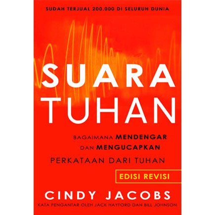 Jual Suara Tuhan - Cindy Jacobs - Buku Rohani Kristen Indonesia|Shopee  Indonesia