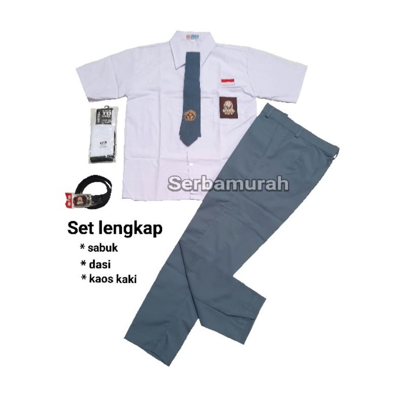 Jual setelan seragam sekolah SMA baju seragam sma putih abu lengkap  Indonesia|Shopee Indonesia