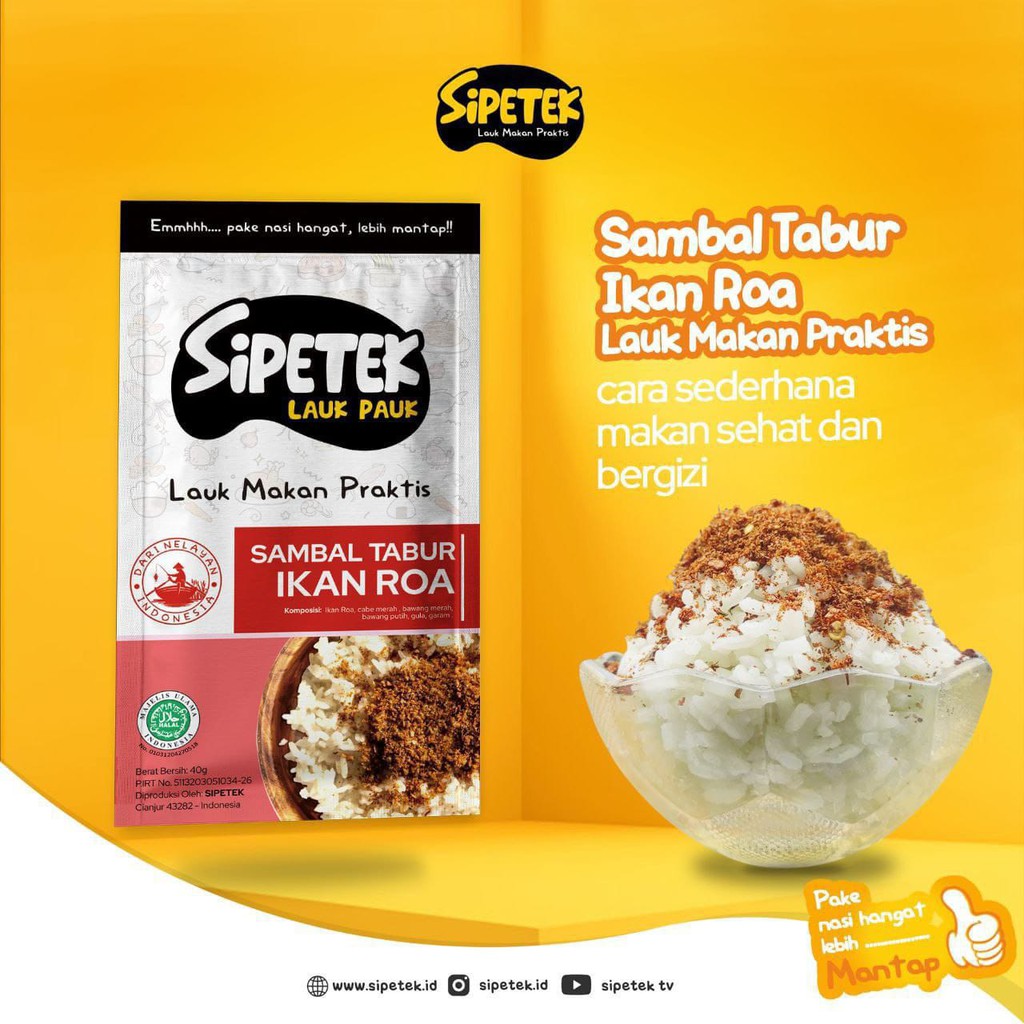 Sipetek Lauk Pauk | Shopee Indonesia