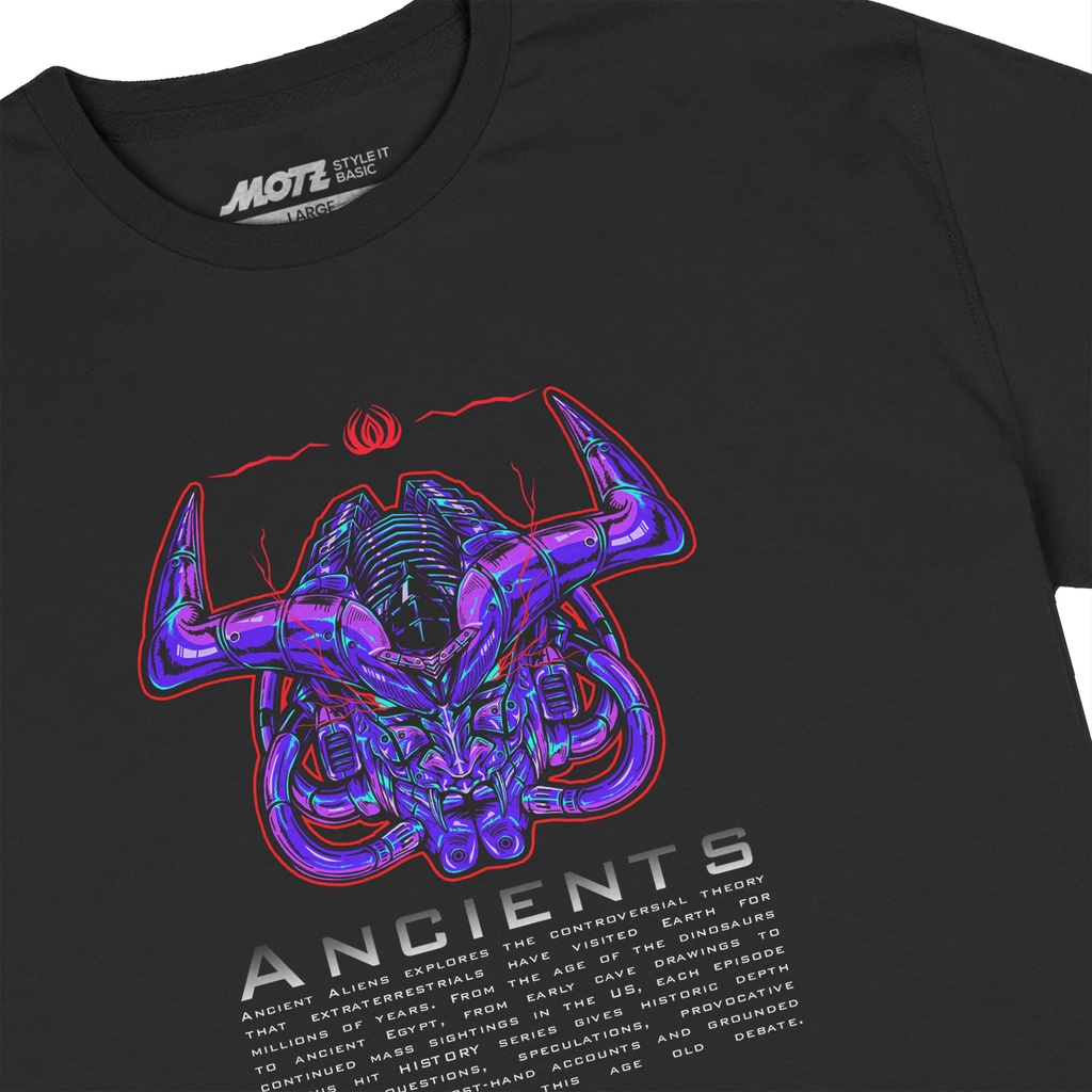 Motz Kaos Alien 30s | Shopee Indonesia