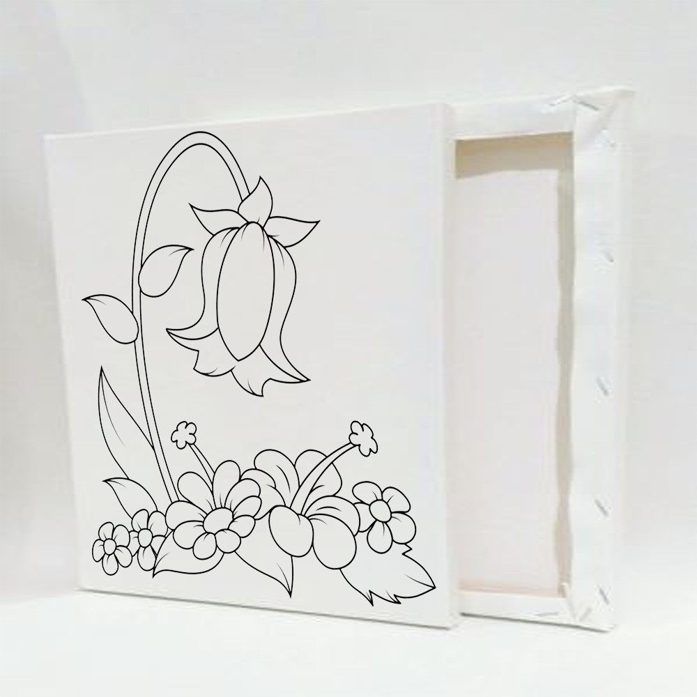 Jual Kanvas Lukis Sketsa Bunga 20X30 Siap Pakai Indonesia|Shopee Indonesia 1000_X_1000_jpg