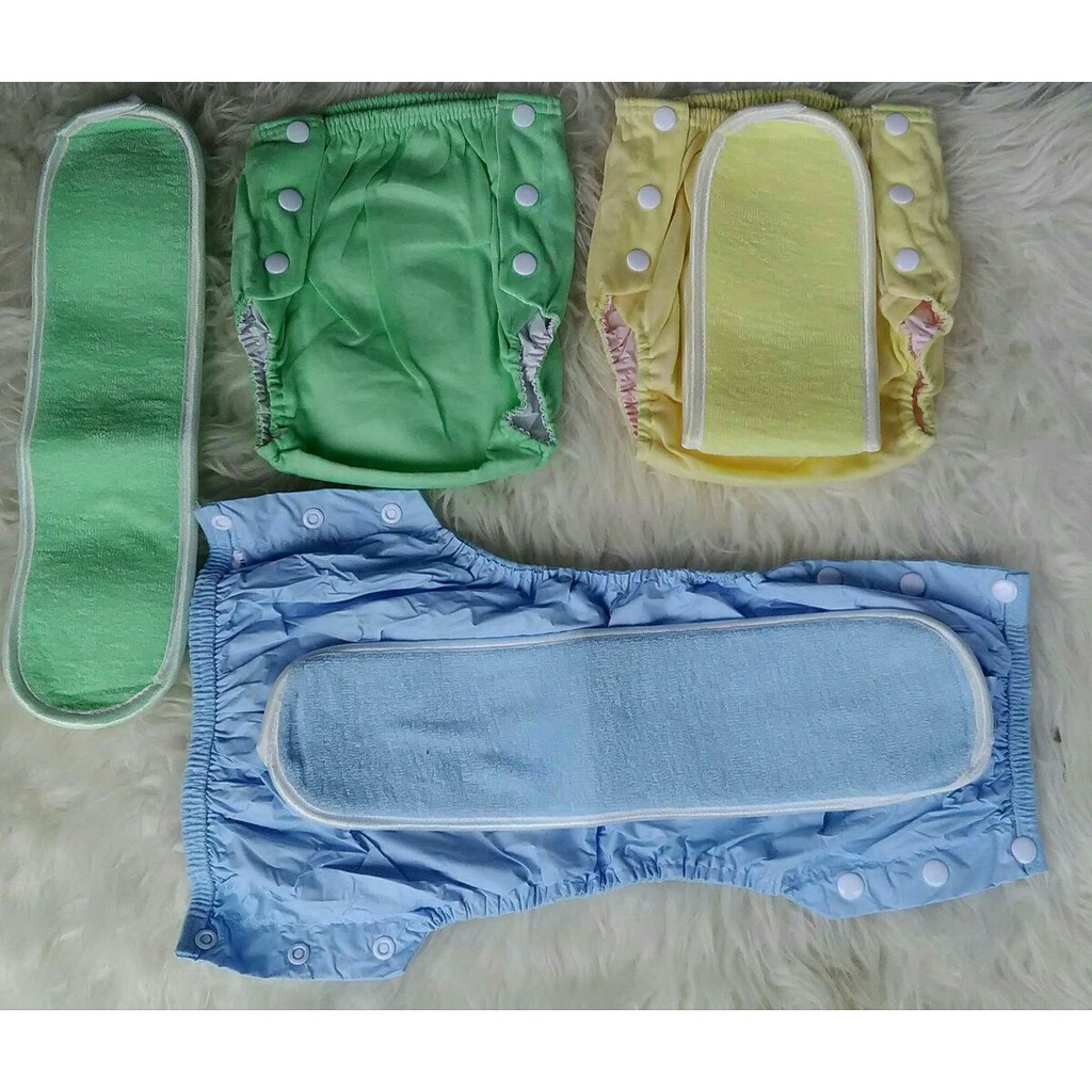 Clodi celana lampin bayi , lampin kancing insert lepas | Shopee Indonesia