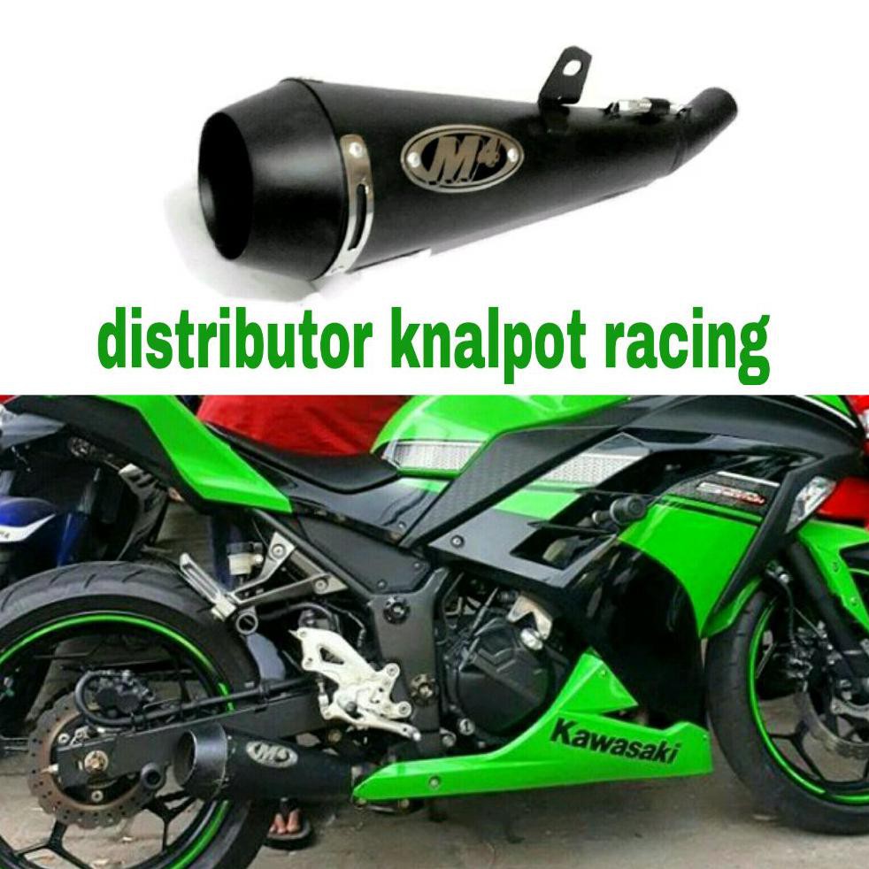 Jual knalpot ninja 250 FI kolong full system Indonesia|Shopee Indonesia