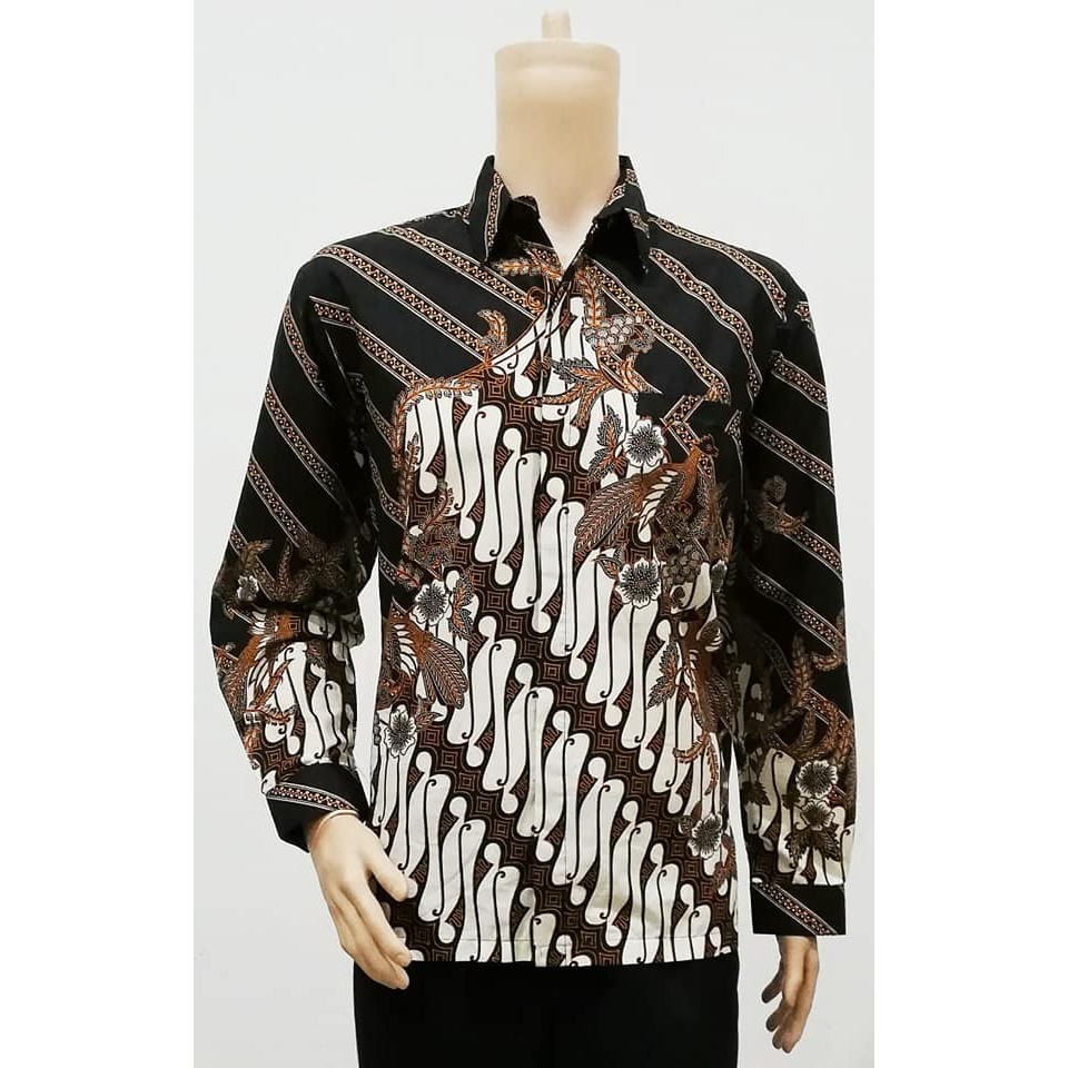 30 Model Baju  Batik  Wanita  Lengan  Panjang  Untuk  Kuliah 